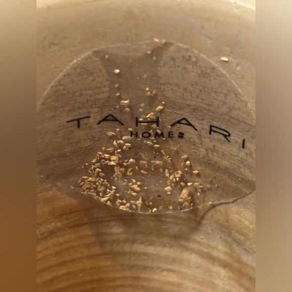 Tahari Wooden Vase - Picture 9 of 11